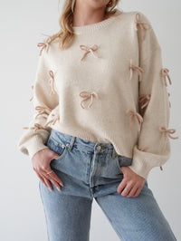 Lorraine Bow Sweater