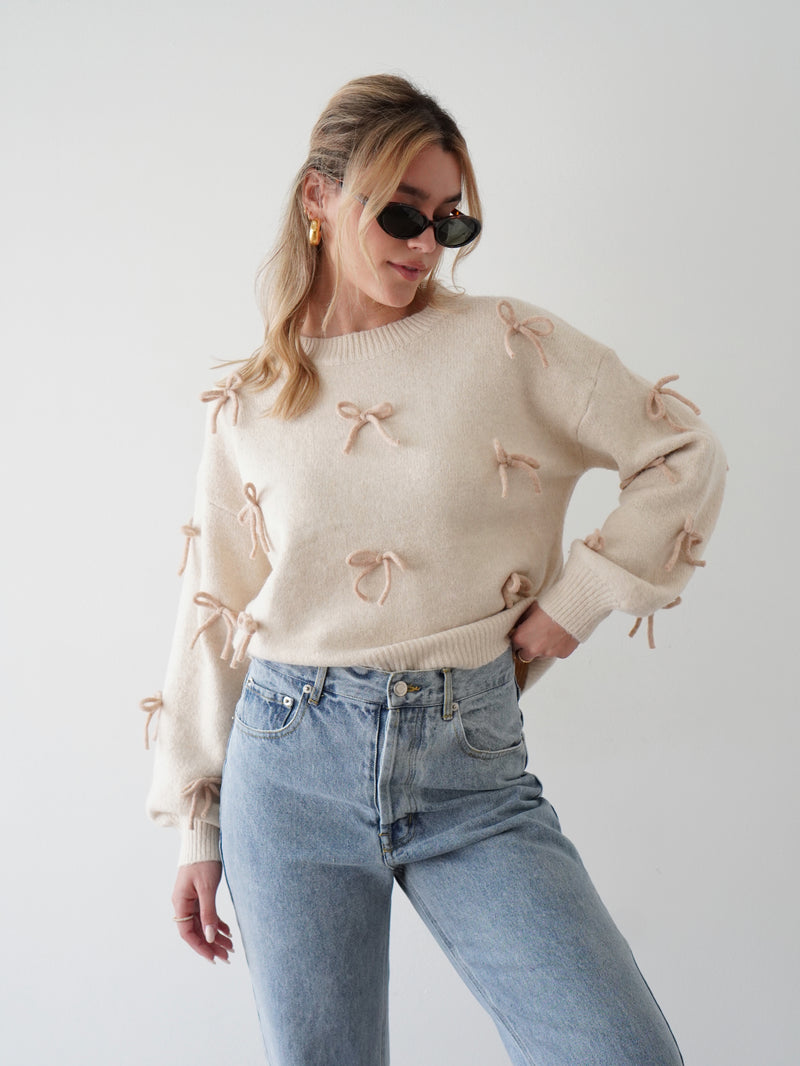 Lorraine Bow Sweater