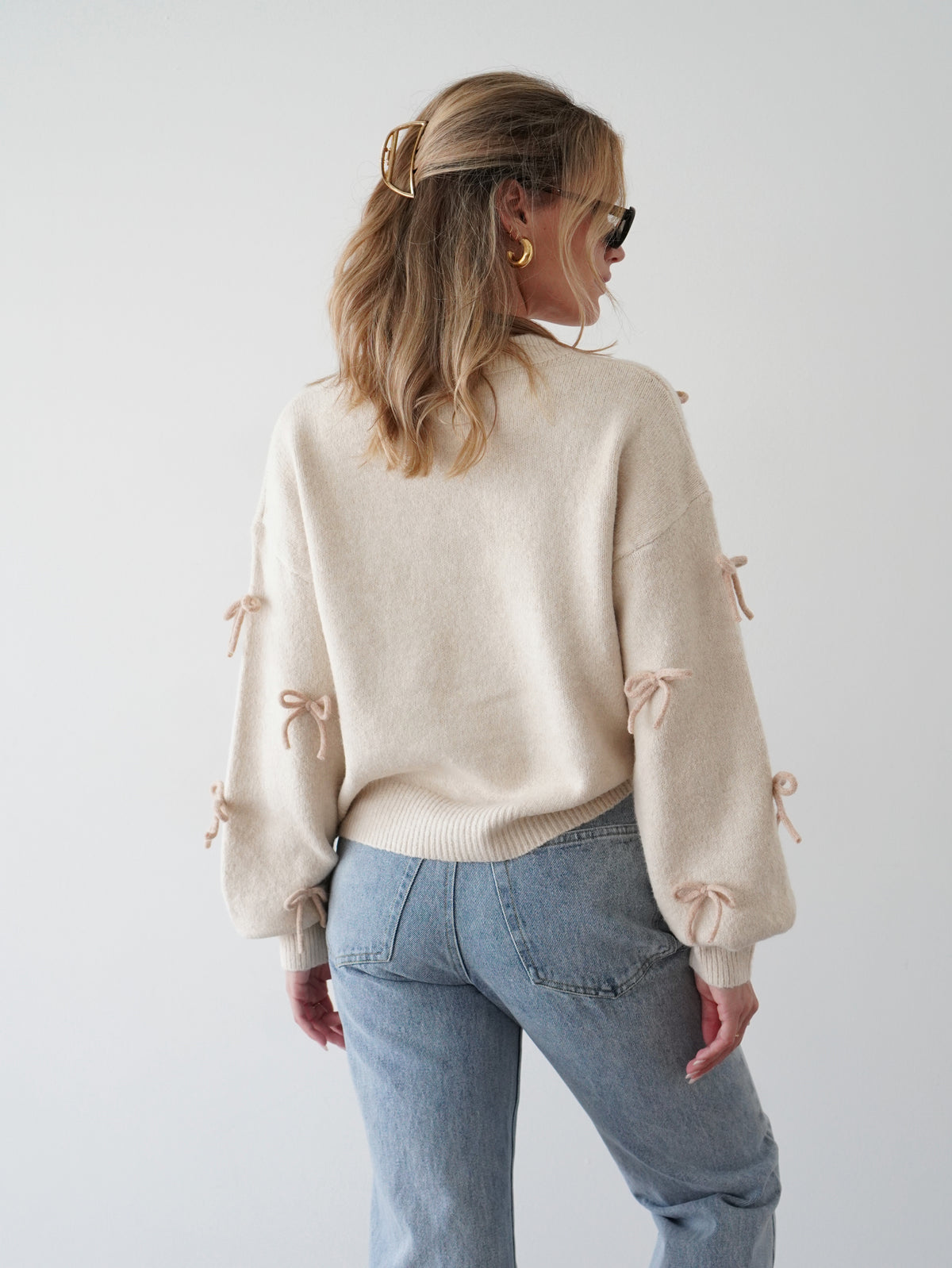 Lorraine Bow Sweater