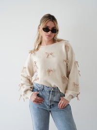 Lorraine Bow Sweater