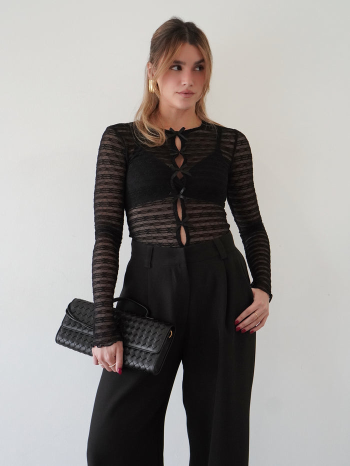 Moxie Sheer Top