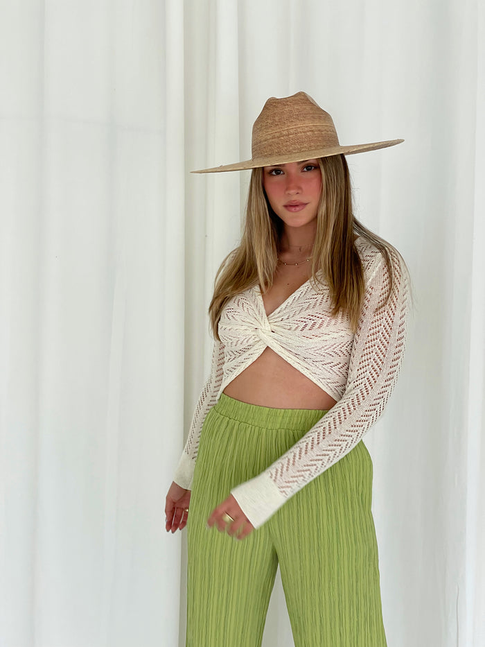 Coastal Child Crochet Crop Top